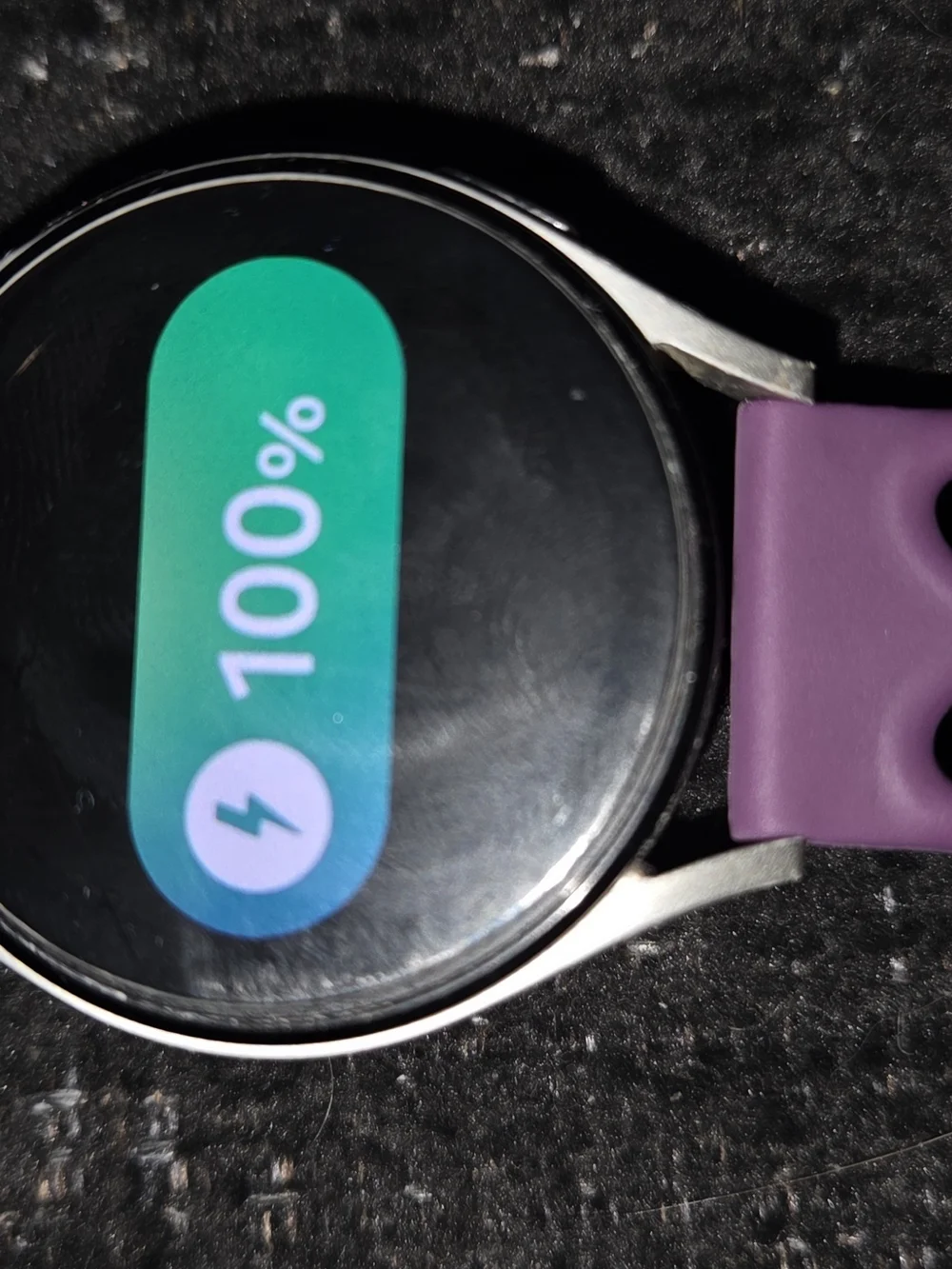 Samsung Galaxy Watch5 Purple Smartwatch with Heart-Link Band
